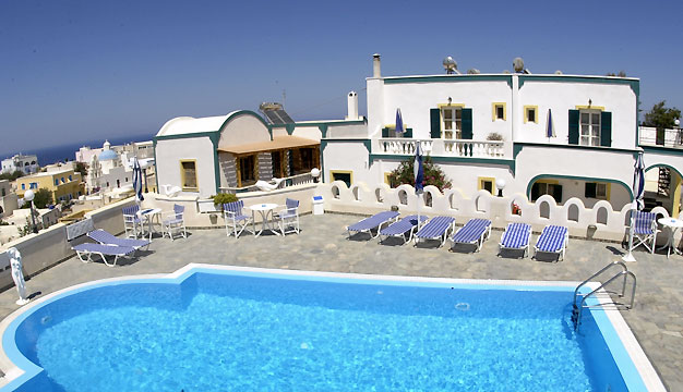 Pension Atlas Karterados Santorini Greece