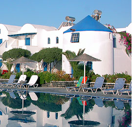 Mediterranean Beach Hotel - Kamari Beach Santorini Island Greece