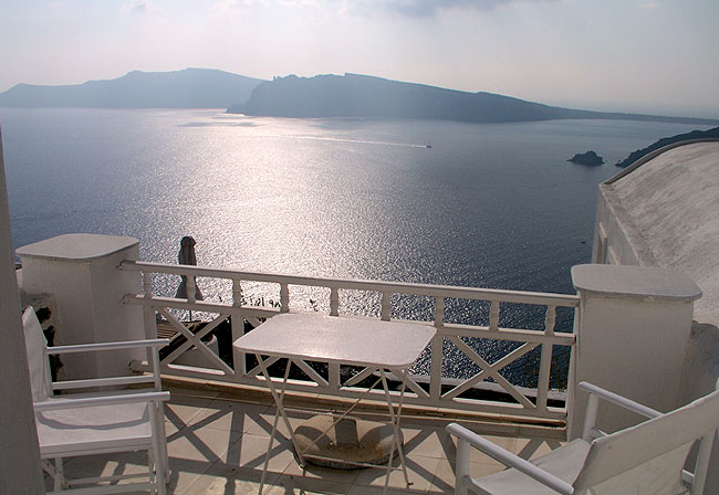 Caldera view from white house, Oia Santorini,GR